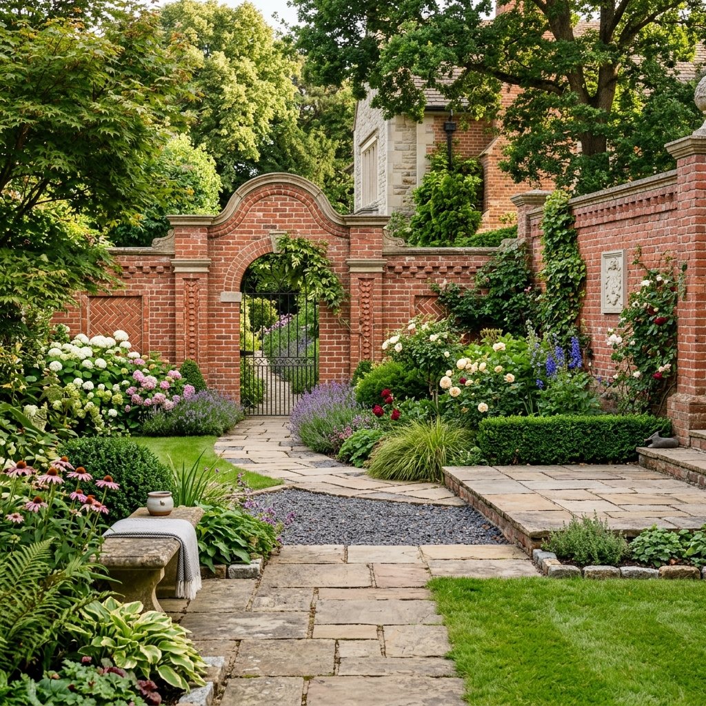 Brick Feature Walls & Landscaping